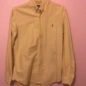 Yellow Ralph Lauren Men’s Button Down